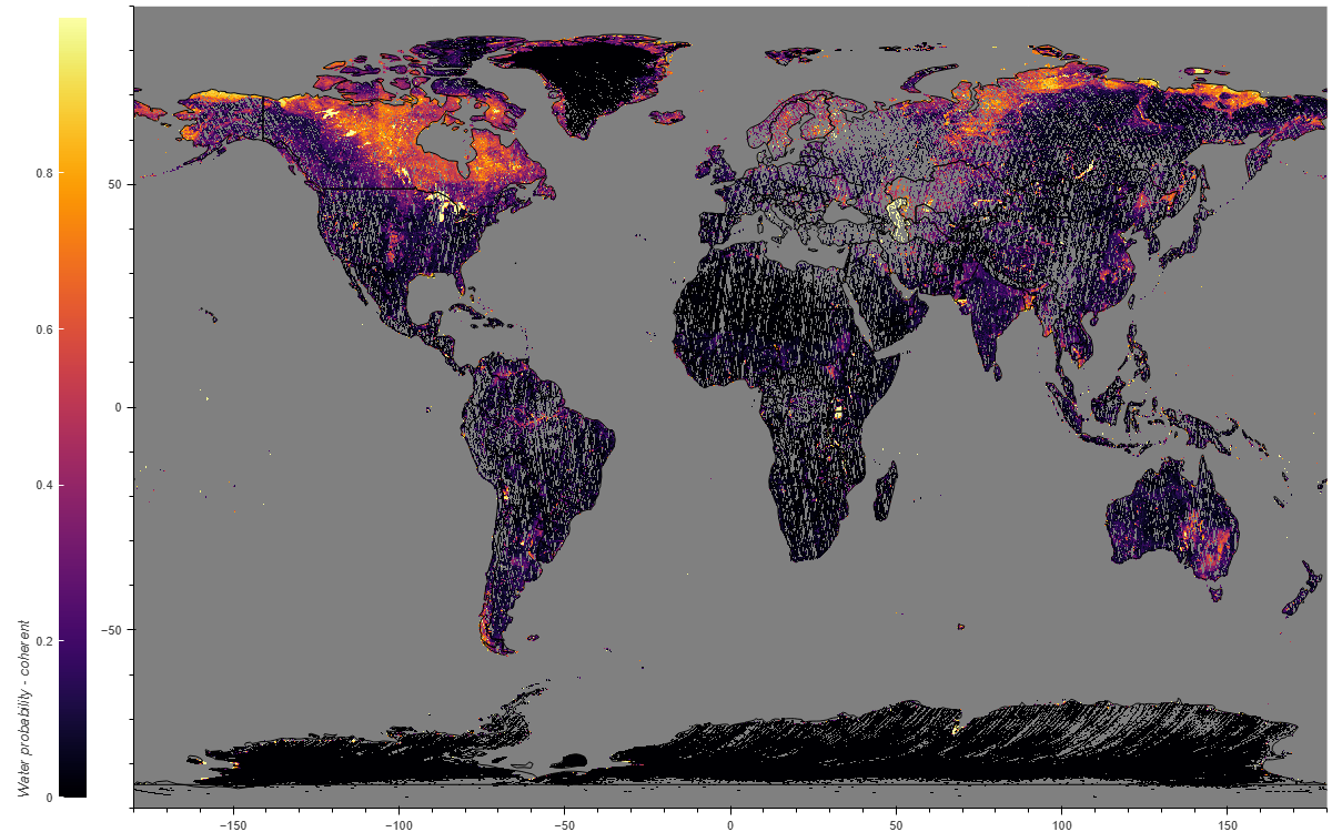 Surface Inundation Coherent 2026.08.01 - 2026.08.31