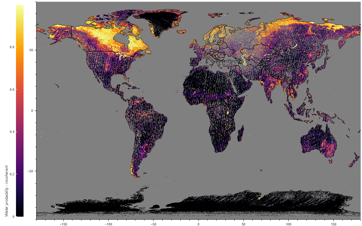 Surface Inundation Non-coherent